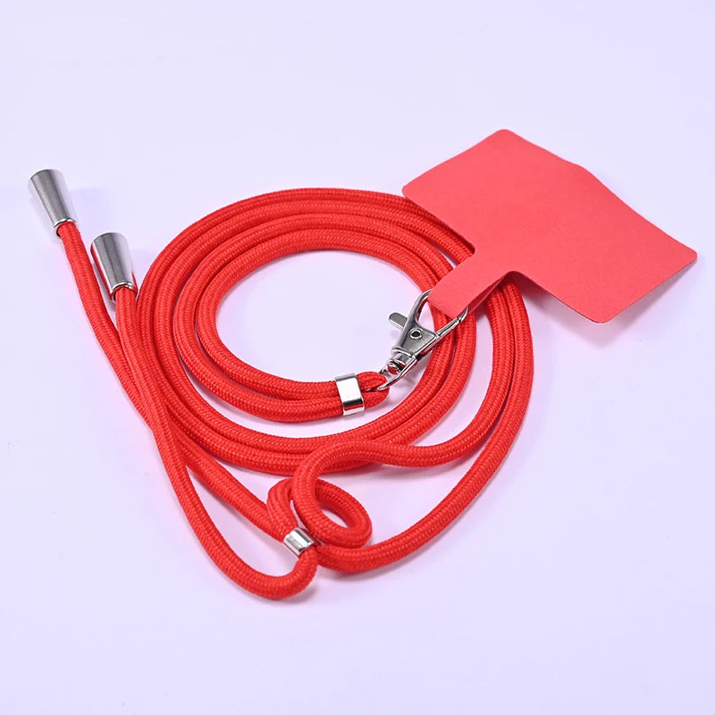 Phone Lanyard Adjustable Detachable Cord Lanyard Strap For Mobile Phone Chain Accessories Cell Phone Rope Neck Straps Universal