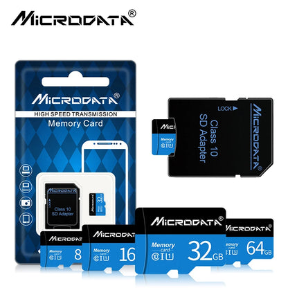 Micro TF SD Card 8GB 32GB 64GB 128GB 256GB Class 10 TF Flash Memory Card Mini SD 16GB Mini SD Card for Smartphone/Camera