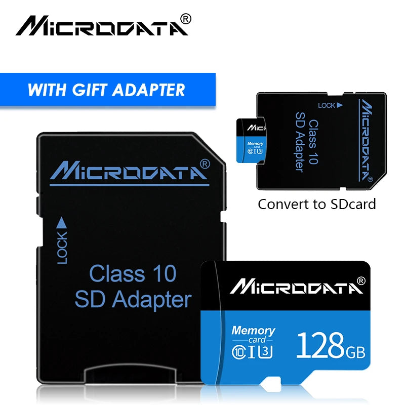 Micro TF SD Card 8GB 32GB 64GB 128GB 256GB Class 10 TF Flash Memory Card Mini SD 16GB Mini SD Card for Smartphone/Camera