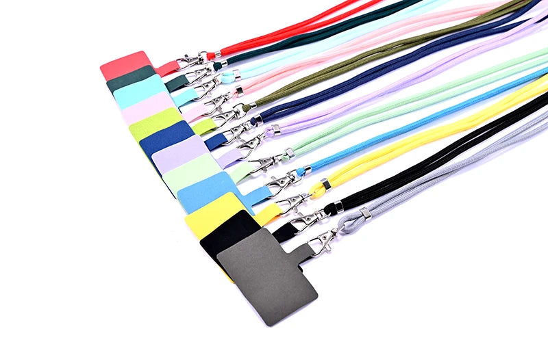 Phone Lanyard Adjustable Detachable Cord Lanyard Strap For Mobile Phone Chain Accessories Cell Phone Rope Neck Straps Universal