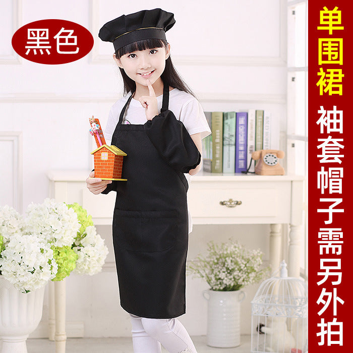 Children's apron painting clothes kindergarten painting art waterproof overcoat logo printing children's baking apron