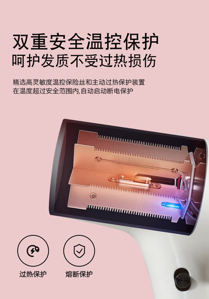 Cross-border Charging Wireless Hair Dryer Household High-speed Negative Ion Hair Dryer High-power Leadless Hair Care Quick Drying
