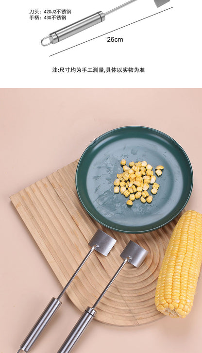 Stainless Steel Corn Grain Stripping Artifact Household Corn Grain Separation thresher Multifunctional Corn Grain Stripper Cutter