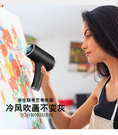Cross-border Charging Wireless Hair Dryer Household High-speed Negative Ion Hair Dryer High-power Leadless Hair Care Quick Drying