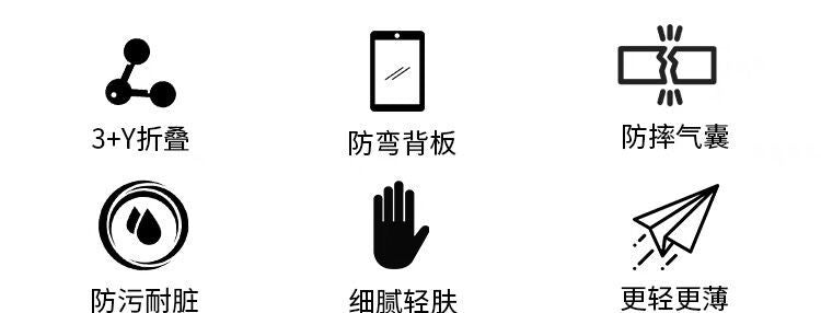 Suitable for 26Ipad12Th Generation Protective Case 3+Y Type Air8/7 Acrylic 10.5 Anti-Bending Pen Slot 11Th Generation Case Back Card