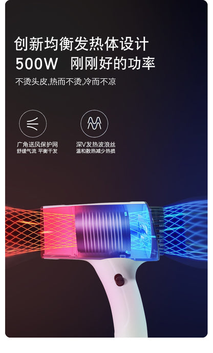 Cross-border Charging Wireless Hair Dryer Household High-speed Negative Ion Hair Dryer High-power Leadless Hair Care Quick Drying