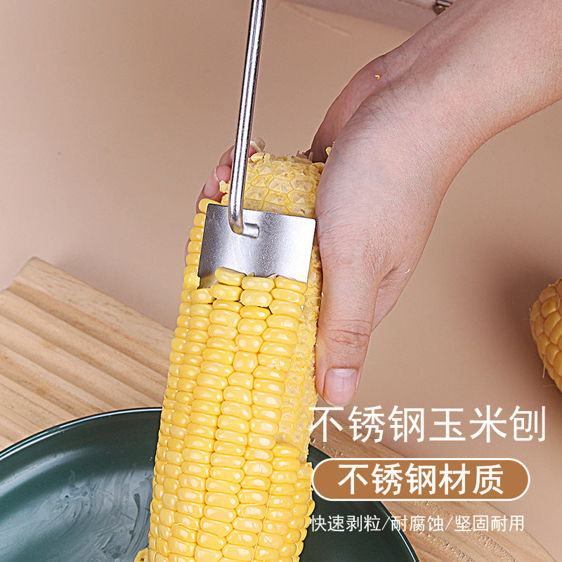 Stainless Steel Corn Grain Stripping Artifact Household Corn Grain Separation thresher Multifunctional Corn Grain Stripper Cutter