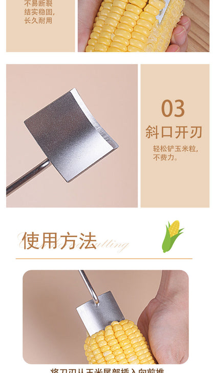 Stainless Steel Corn Grain Stripping Artifact Household Corn Grain Separation thresher Multifunctional Corn Grain Stripper Cutter