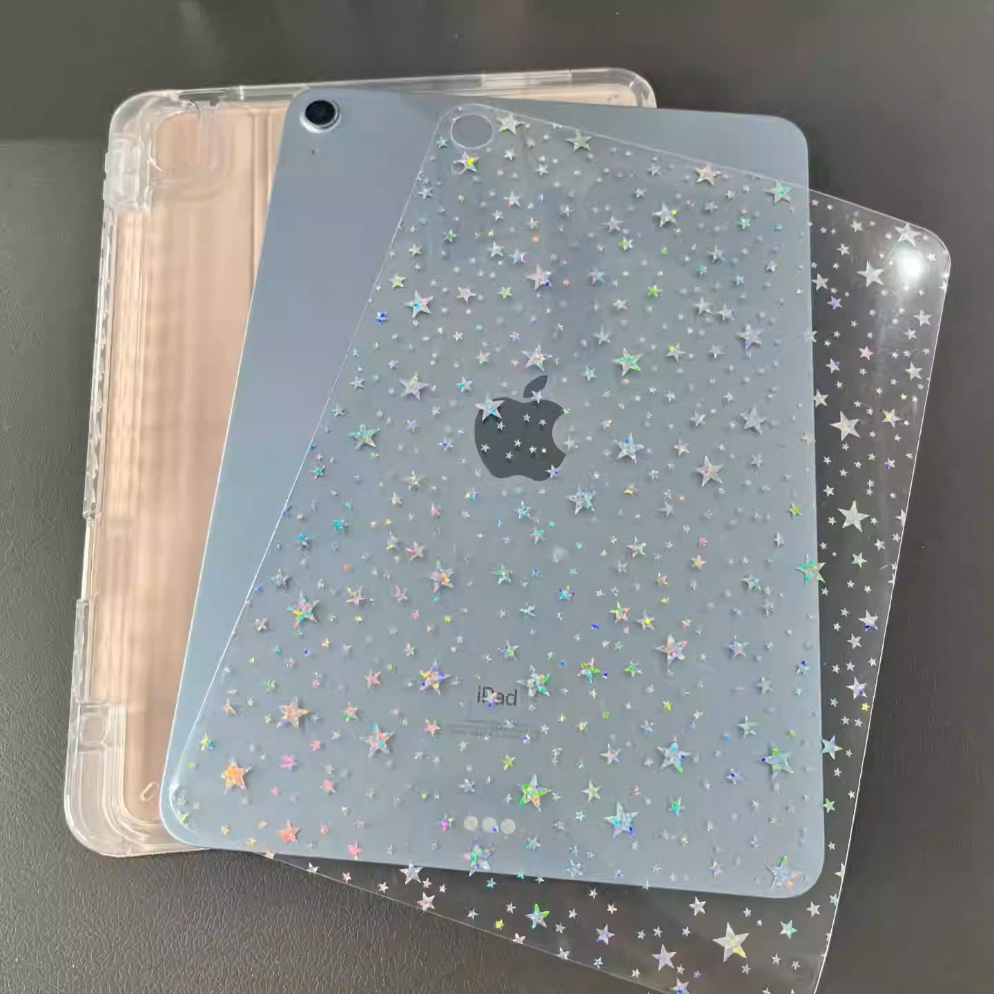 Suitable for 26Ipad12Th Generation Protective Case 3+Y Type Air8/7 Acrylic 10.5 Anti-Bending Pen Slot 11Th Generation Case Back Card