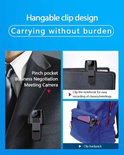 1080P Mini Metal Camera,espia Portable  Cam for Evidence Recording, Compact Design, HD Video, Discreet Surveillance Device