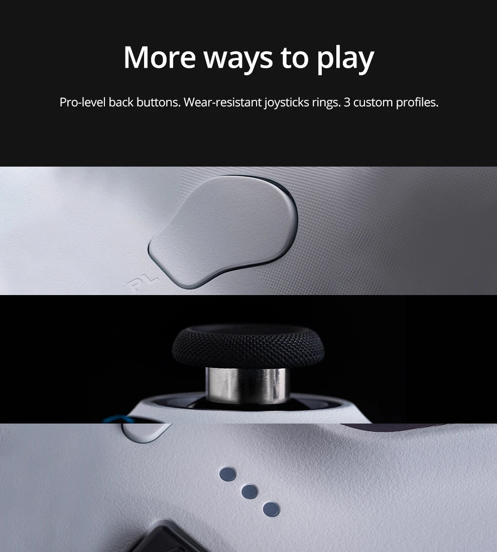 8BitDo Ultimate 2 Wireless Controller Gamepad With 8Speed Exclusive Technology TMR RGB Lighting Joysticks for PC Android