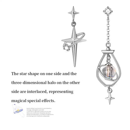 Thaya S925 Streling Silver Women Earrings Asymmetrical Fashion Earrings For Women 2024 Trending Engagement Party Fine Jewelry