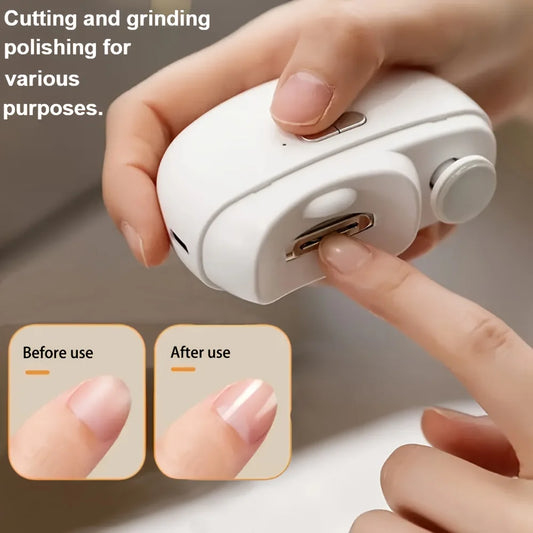 The Ultimate Nail Care Toolkit - Professional Electric Nail Clippers, Polishers, Polishers, File Organizers, and Shaping Tools