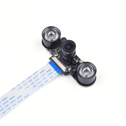 Raspberry Pi Day/Night Vision Camera Module 65°/75°/130°/175° 5MP Webcam With Sensor IR Light For Raspberry Pi 4B/3B+/3B Zero W