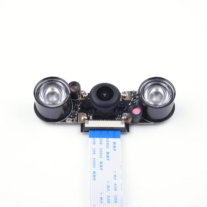 Raspberry Pi Day/Night Vision Camera Module 65°/75°/130°/175° 5MP Webcam With Sensor IR Light For Raspberry Pi 4B/3B+/3B Zero W