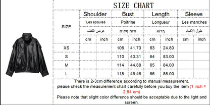 Autumn Winter Women Leather Jacket 2025 Loose Causal PU Faux Leather Jackets Coat Fashion Street Motorcycle Jackets