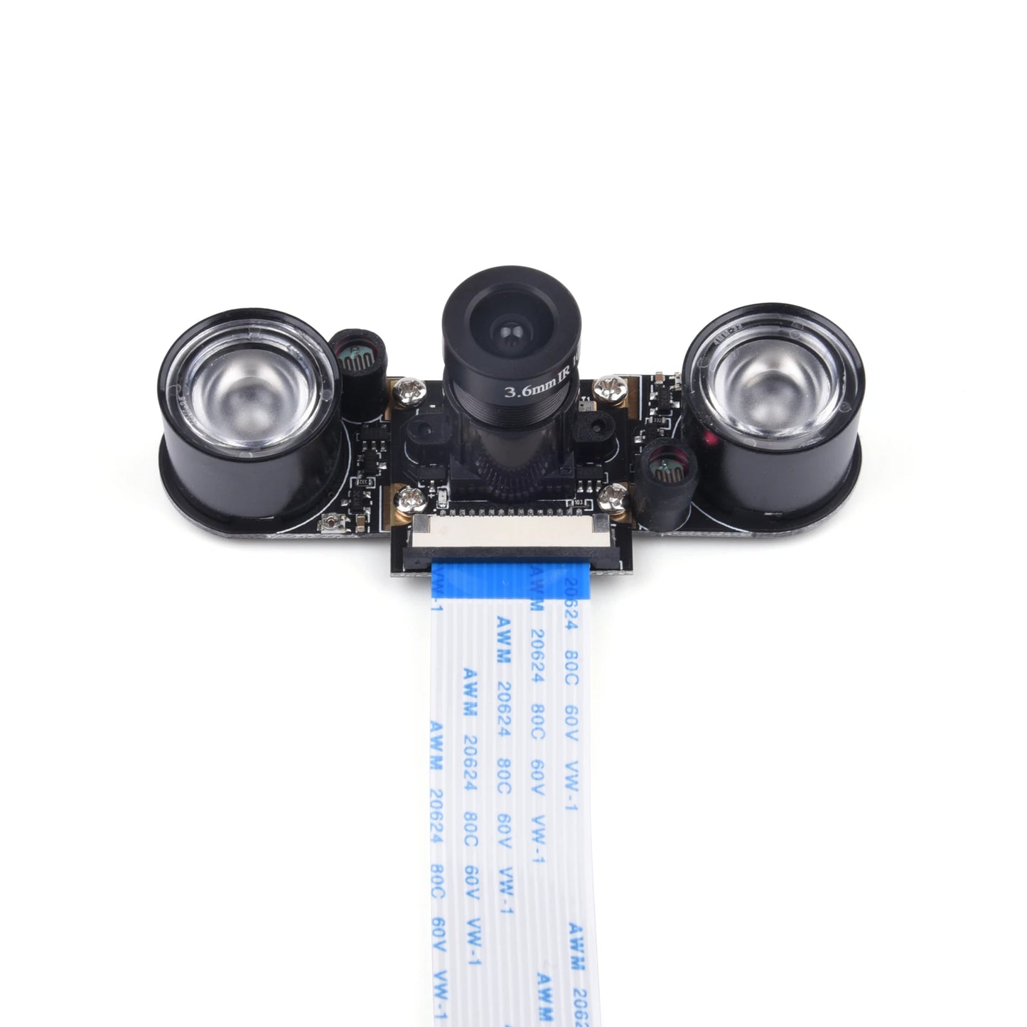 Raspberry Pi Day/Night Vision Camera Module 65°/75°/130°/175° 5MP Webcam With Sensor IR Light For Raspberry Pi 4B/3B+/3B Zero W