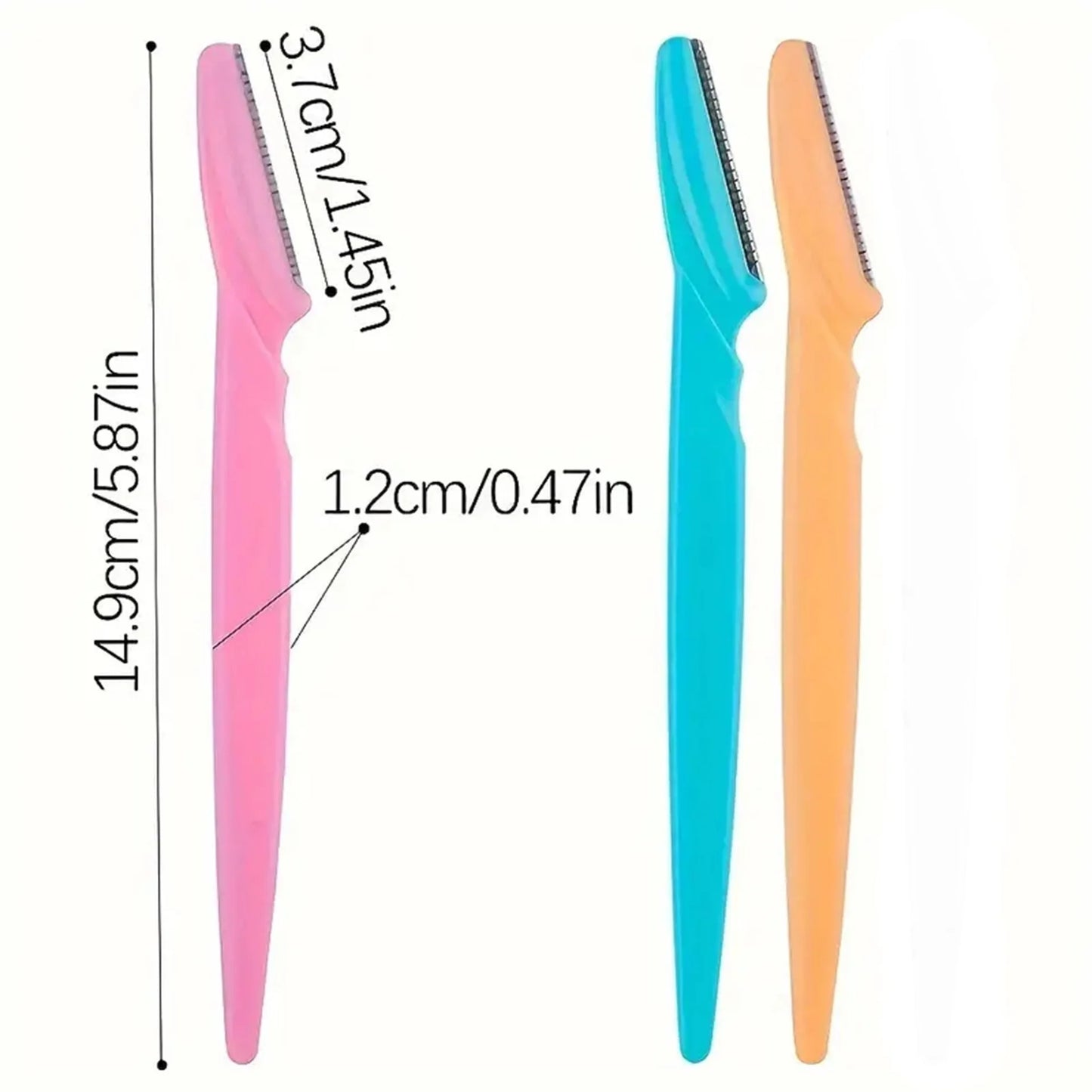 Eyebrow Trimmer Makeup Beauty Tools Safe Eye Brow Razor Face Body Hair Removal Shaver Blades Woman Eyebrows Shaping Knife