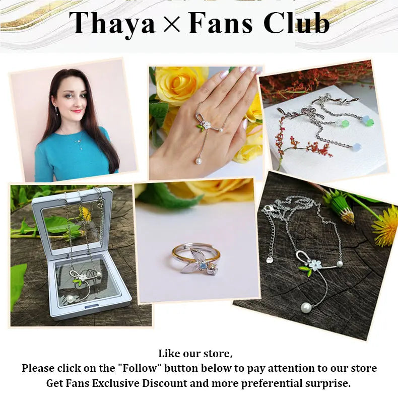 Thaya S925 Streling Silver Women Earrings Asymmetrical Fashion Earrings For Women 2024 Trending Engagement Party Fine Jewelry
