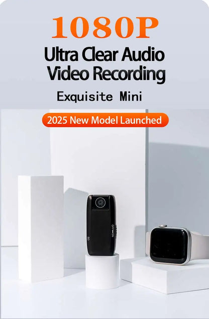 1080P Mini Metal Camera,espia Portable  Cam for Evidence Recording, Compact Design, HD Video, Discreet Surveillance Device