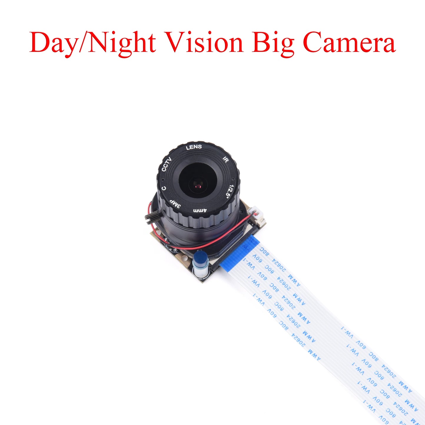 Raspberry Pi Day/Night Vision Camera Module 65°/75°/130°/175° 5MP Webcam With Sensor IR Light For Raspberry Pi 4B/3B+/3B Zero W
