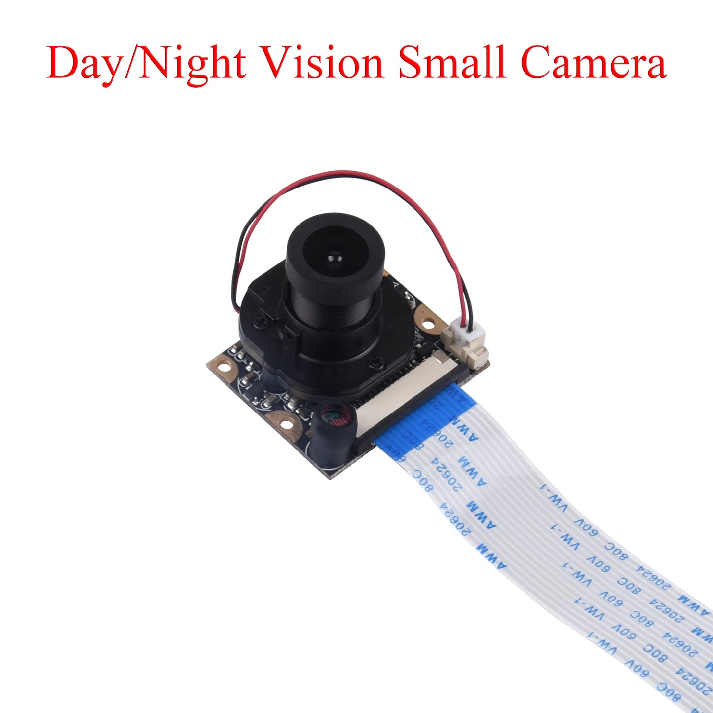Raspberry Pi Day/Night Vision Camera Module 65°/75°/130°/175° 5MP Webcam With Sensor IR Light For Raspberry Pi 4B/3B+/3B Zero W