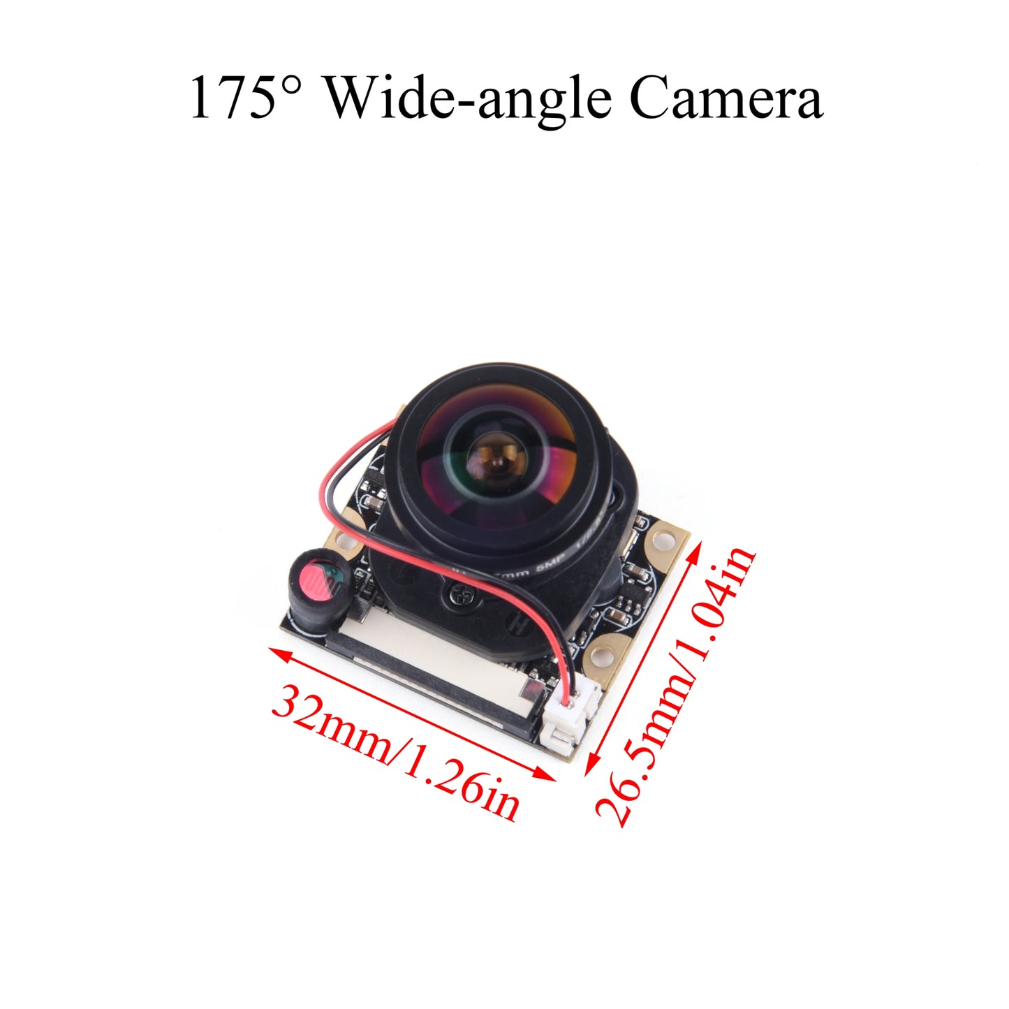 Raspberry Pi Day/Night Vision Camera Module 65°/75°/130°/175° 5MP Webcam With Sensor IR Light For Raspberry Pi 4B/3B+/3B Zero W