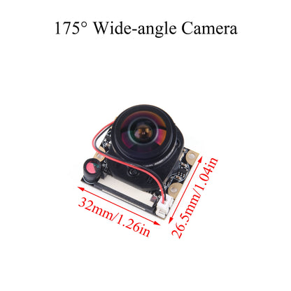 Raspberry Pi Day/Night Vision Camera Module 65°/75°/130°/175° 5MP Webcam With Sensor IR Light For Raspberry Pi 4B/3B+/3B Zero W
