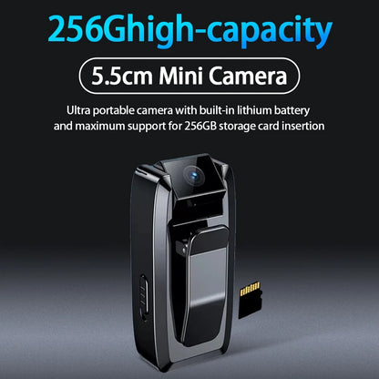 1080P Mini Metal Camera,espia Portable  Cam for Evidence Recording, Compact Design, HD Video, Discreet Surveillance Device