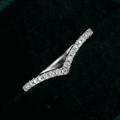 Daughter Birthday 18K White Gold Girl Friend Valentine's Day 0.6CT Moissanite Diamond Women Wedding PT950 Christmas Gift Jewelry