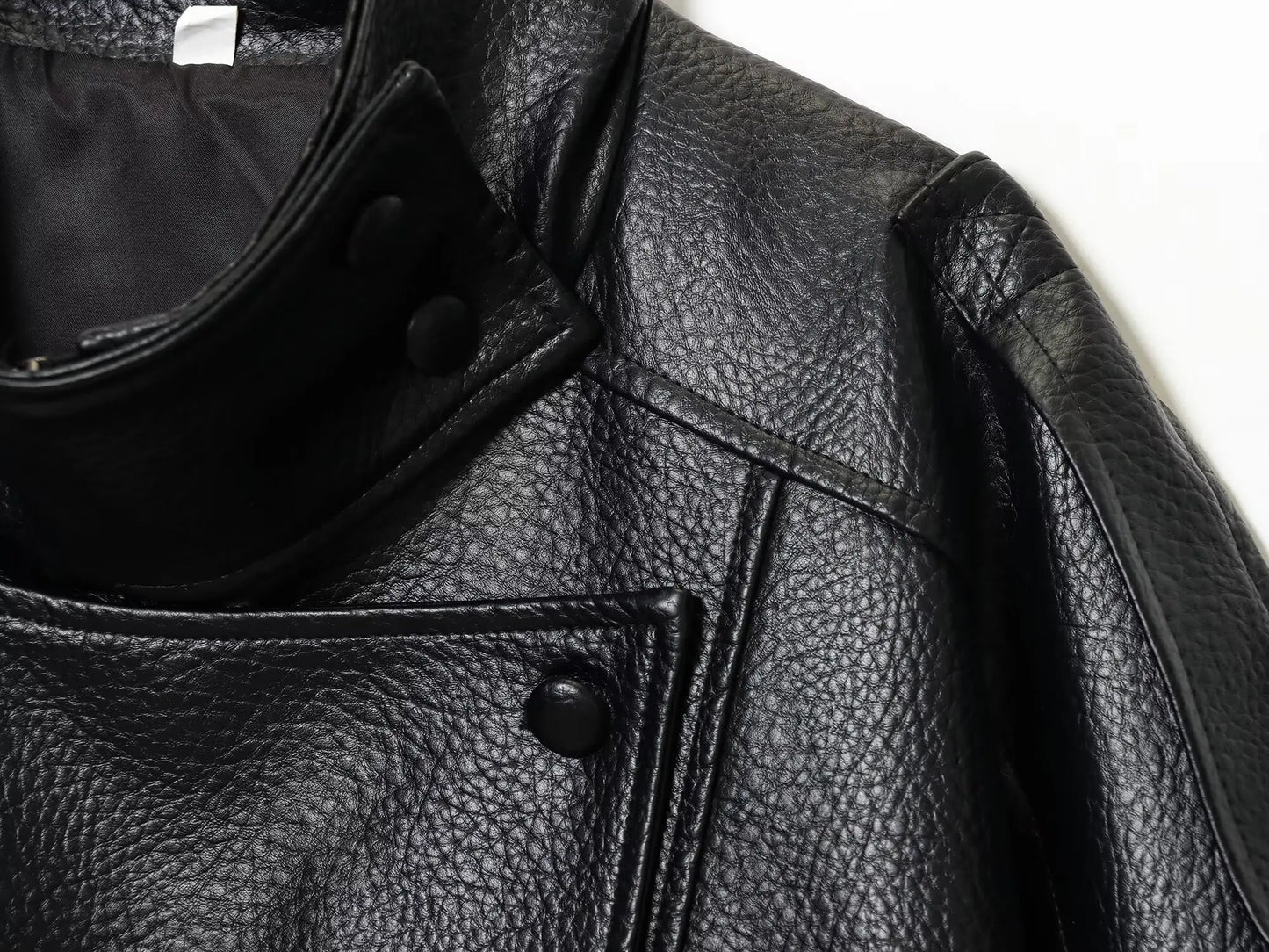 Autumn Winter Women Leather Jacket 2025 Loose Causal PU Faux Leather Jackets Coat Fashion Street Motorcycle Jackets